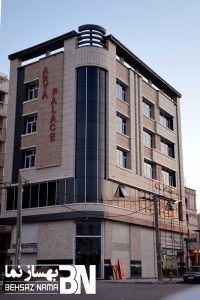 پروژه آریا پالاس آبادان | اجرای نمای ترکیبی