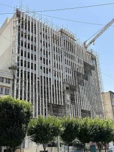 ساختمان اداری تجاری کرج – نمایی نوین در ۶۰۰۰ متر مربع